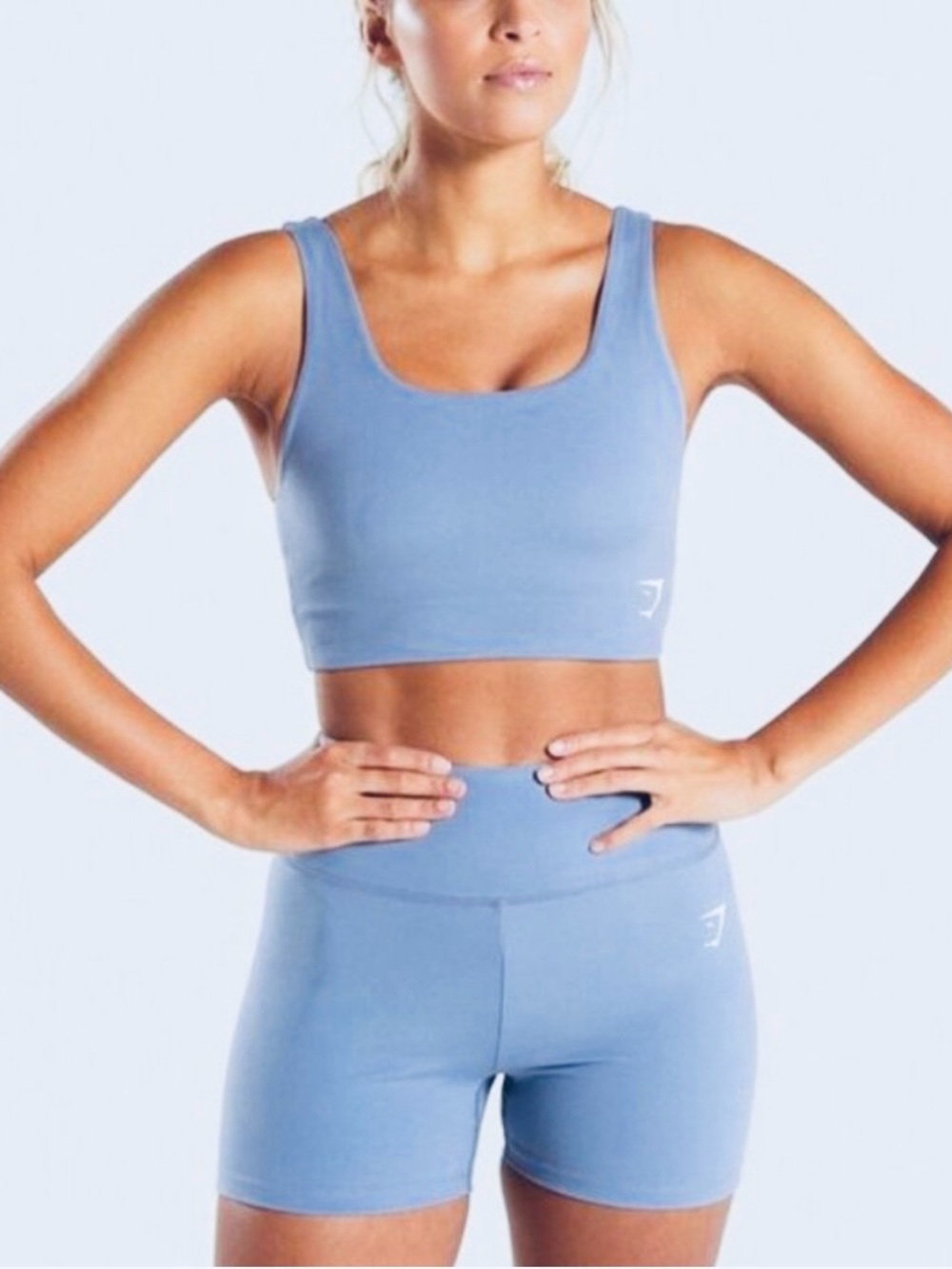GYMSHARK Dreamy Shorts and Sports Bra Workout Set
